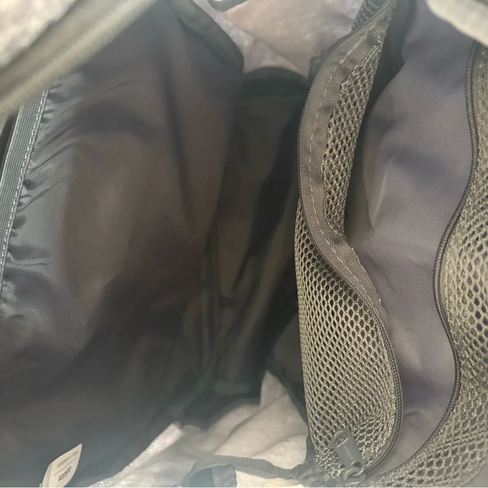 adidas Heather Gray and Black Unisex‎ Everyday 3 Striped Classic Backpack
